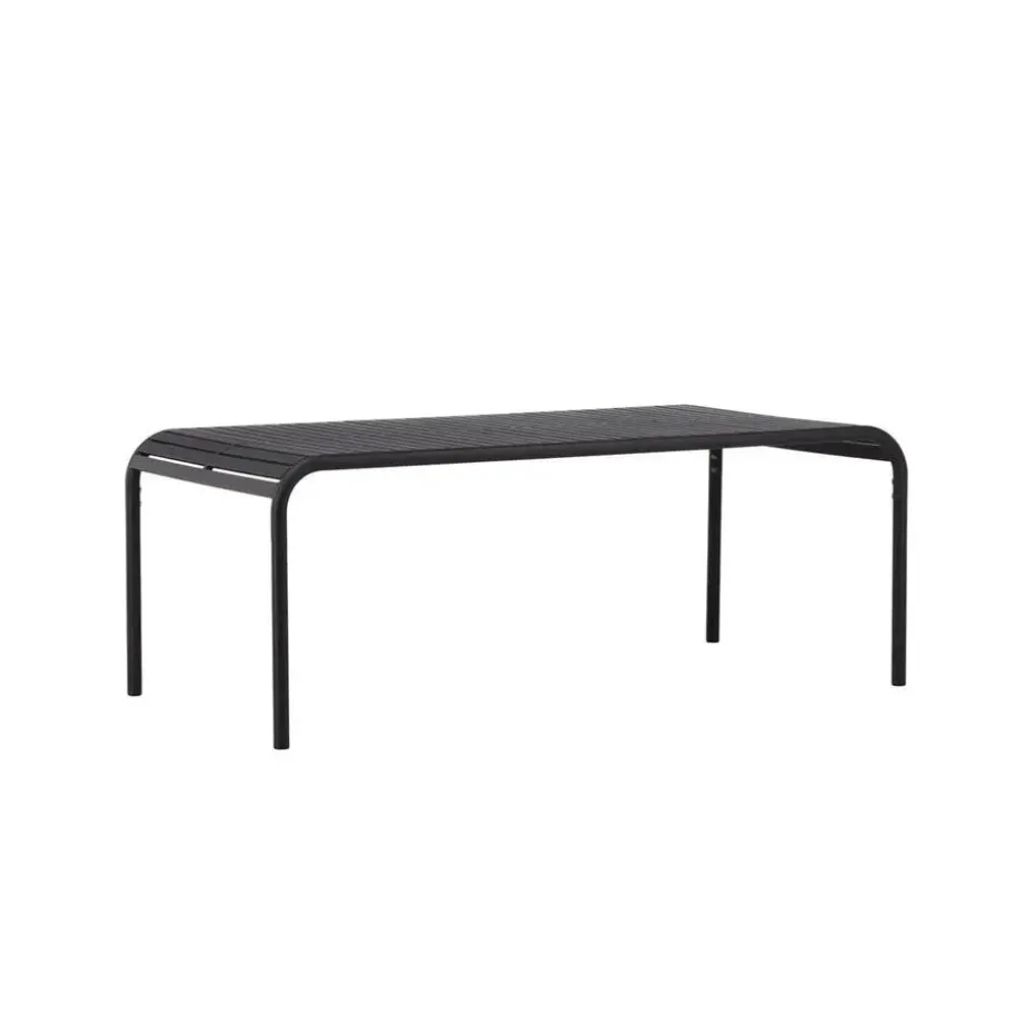 Svea - Elif tuintafel - 200 x 100 cm - zwart