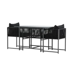 Svea - Isabella balkonset - zwart