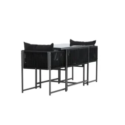 Svea - Isabella balkonset - zwart