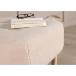 Svea - Kai poef - teddy - beige