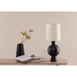 Svea - Niva ronde tafellamp - beige