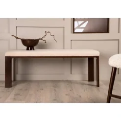 Svea - Noemi eetkamerbank - teddy - 120 cm