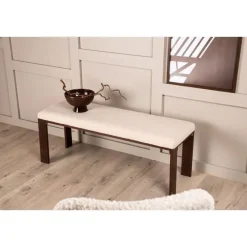 Svea - Noemi eetkamerbank - teddy - 120 cm