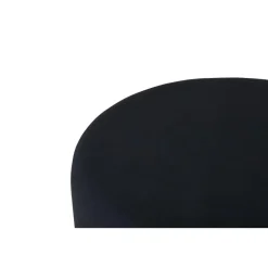 Svea - Nox poef - velvet - zwart/koper