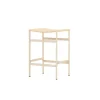 Svea - Polsty barkruk 63 cm - rattan - beige