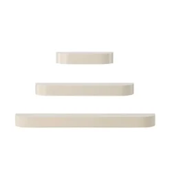 Svea - Rocco wanplanken - set van 3 - beige