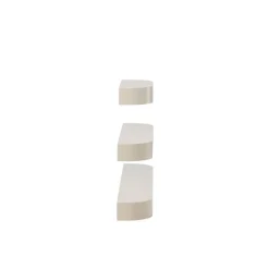 Svea - Rocco wanplanken - set van 3 - beige