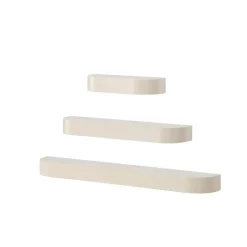 Svea - Rocco wanplanken - set van 3 - beige