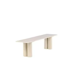 Svea - Rova eetkamerbank - 180 cm - whitewash