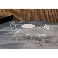 Svea - Serkan inklapbare bistro set - beige
