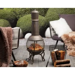 TACORA - Vuurkorf - Messing - Staal