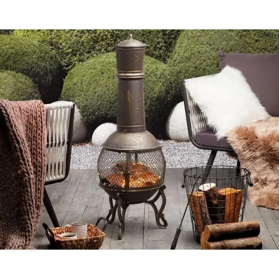 TACORA - Vuurkorf - Messing - Staal