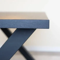 Tafelblad Lenzo zwart 190x100 cm - Melamine - Zwart