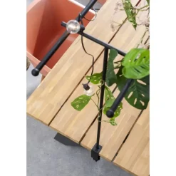 Tafelklem Ton - zwart - verstelbaar tot 290 cm