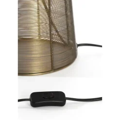 Tafellamp Aboso - Brons - Ø24cm
