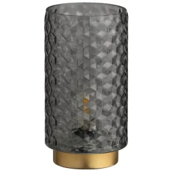 Tafellamp Cordoba LED - grijs - 20xØ10,5 cm