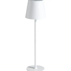 Tafellamp Lev wit USB LED