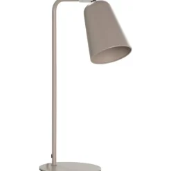 Tafellamp Mels taupe metaal 47,5xØ16 cm