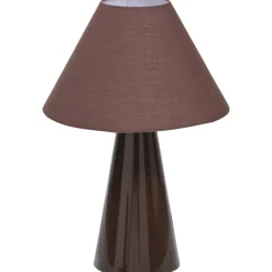 Tafellamp Meran bruin E27 - 45x32x32 cm