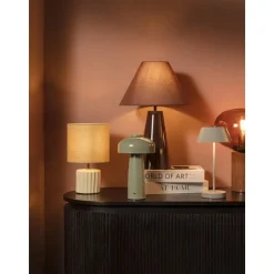 Tafellamp Meran bruin E27 - 45x32x32 cm