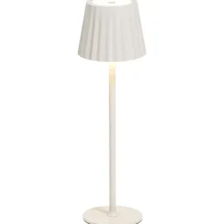 Tafellamp Scotti offwhite USB LED