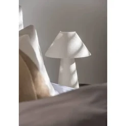 Tafellamp Skye - beige - Ø30 x 40 cm