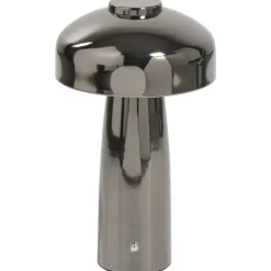 Tafellamp Tinn antraciet USB - 25,5x15x15 cm