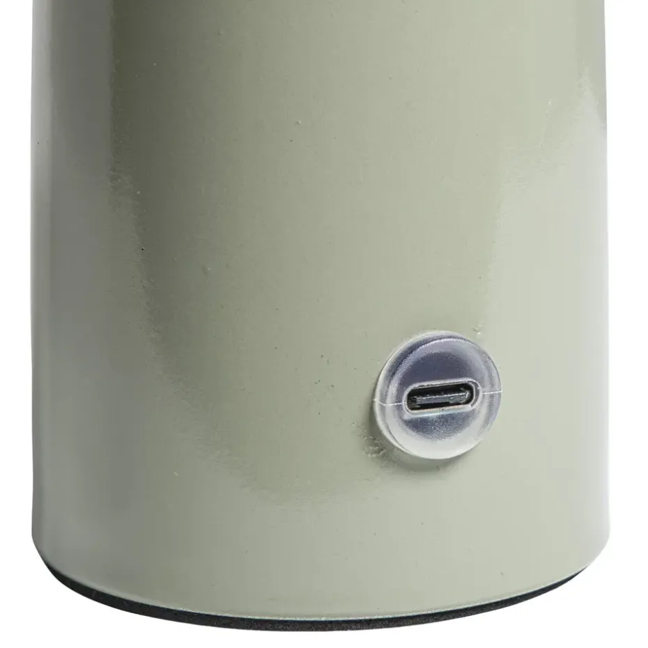 Tafellamp Tinn groen USB LED - 25,5x15x15 cm