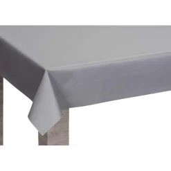 Tafelzeil Guus - linnenlook grijs - 140 cm
