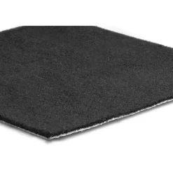 Tapijt loper Dakar - Breedte 100 cm - 5 mm dik - Zwart