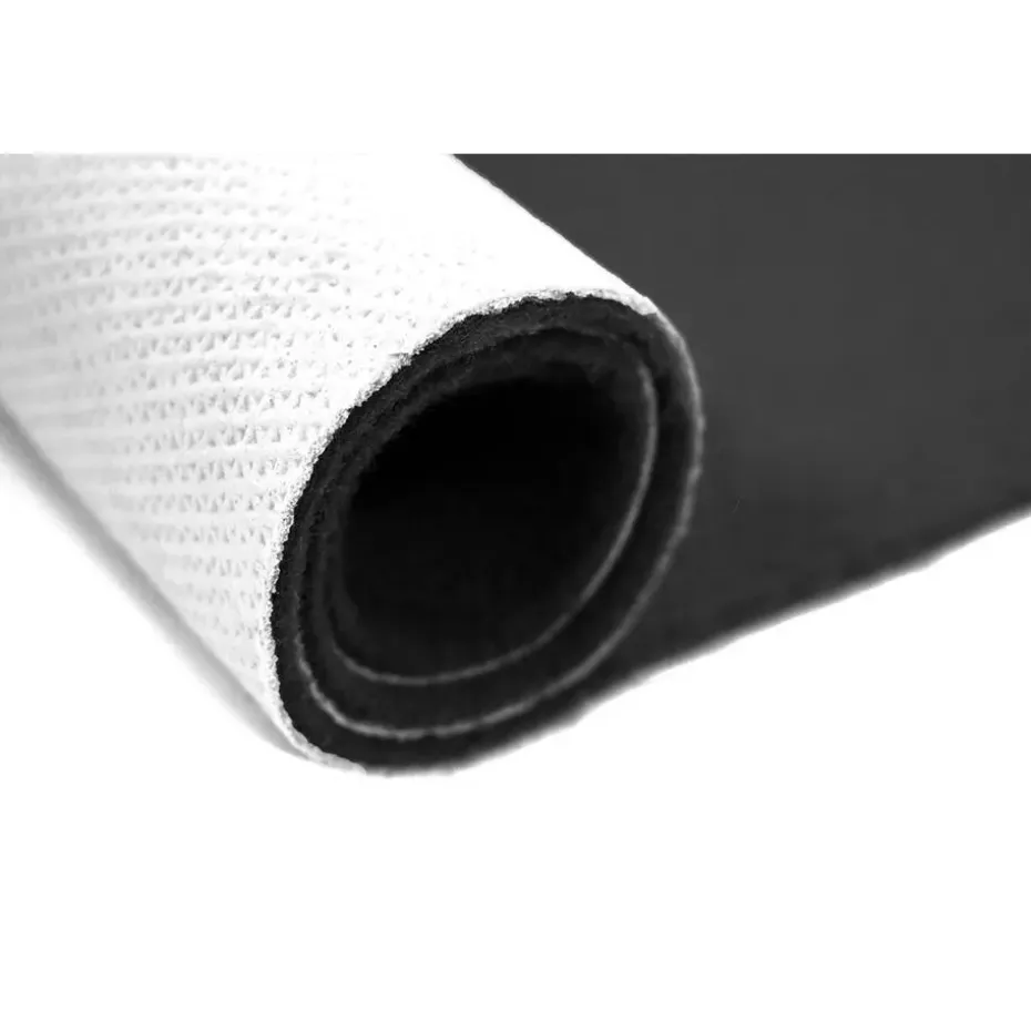 Tapijt loper Dakar - Breedte 200 cm - 5 mm dik - Zwart