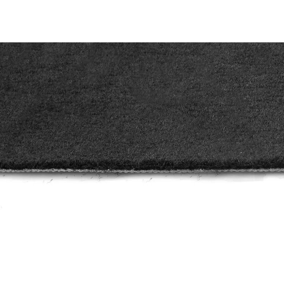 Tapijt loper Dakar - Breedte 200 cm - 5 mm dik - Zwart