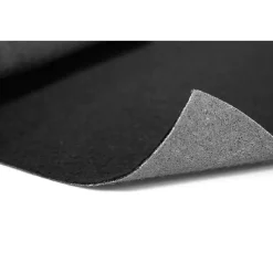 Tapijt loper Torrance - Breedte 100 cm - 2 mm dik - Zwart