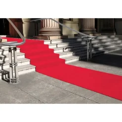 Tapijt loper Torrance - Breedte 200 cm - 2 mm dik - Rood