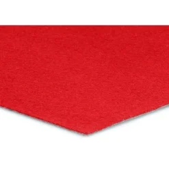Tapijt loper Torrance - Breedte 200 cm - 2 mm dik - Rood