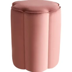 TAPPEN - Poef - Roze - Fluweel