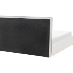 TARASCON - Tweepersoonsbed - Lichtbeige - 140 x 200 cm - Stof