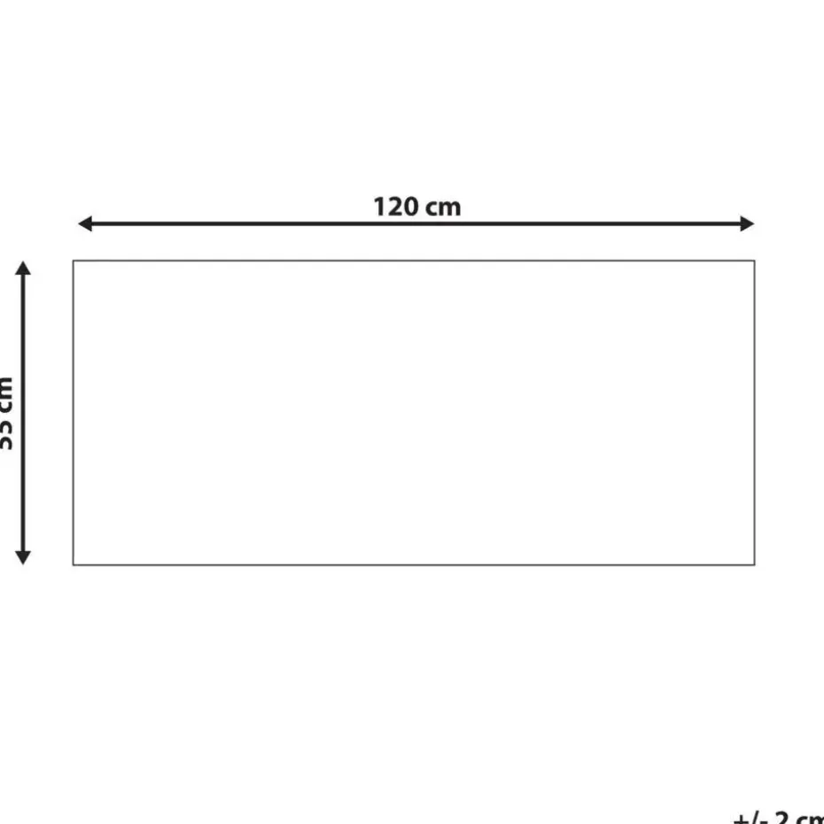 TARLAC - Deurmat - Natuurlijk - 55 x 120 cm - Kokos