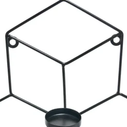 TAROUCA - Wandkandelaar - Zwart - IJzer