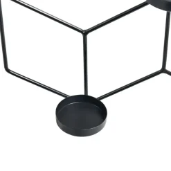 TAROUCA - Wandkandelaar - Zwart - IJzer