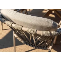 Taste by 4 Seasons Manitoba stapelbare tuinstoel - latte