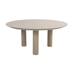 Taste Donato low dining tuintafel Ø160 cm. - Latte