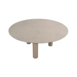 Taste Donato low dining tuintafel Ø160 cm. - Latte
