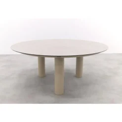 Taste Donato low dining tuintafel Ø160 cm. - Latte