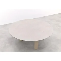 Taste Donato low dining tuintafel Ø160 cm. - Latte
