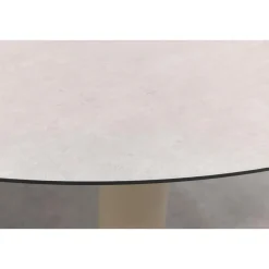 Taste Donato low dining tuintafel Ø160 cm. - Latte