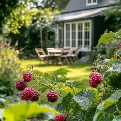 Taybessenplant - Set van 3 - Rubus 'Tayberry' - Hoogte 25-40cm - ⌀9cm