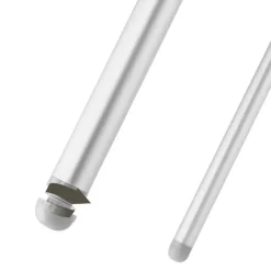 tectake - Aluminium campingtafel Jumbo met draaggreep 180x70x70cm, Zilver