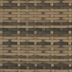 tectake - tuinset Malaga - wicker - natuurkleur