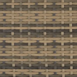 tectake - tuinset Malaga - wicker - natuurkleur